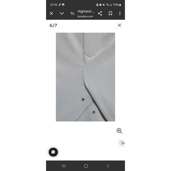 Bonobos Highland Tour Golf Pants Mens 38/32  Slim Fit Chino Dress Pants Flat - Picture 7 of 14